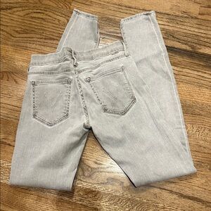 MOTHER the looker pop! Driftwood jeans size 26 skinny jeans w stretch